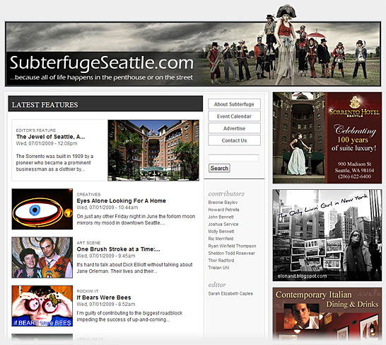 Subterfuge Seattle | Home Page