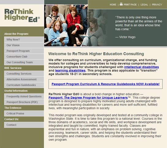 ReThink Higher Ed | Home Page